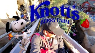 Knotts Berry Farm 2018 vlog [upl. by Aneis]