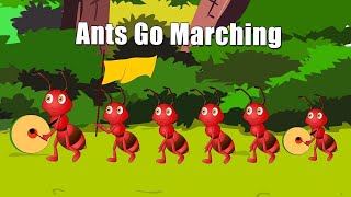 The Ants Go Marching  Baby Songs  Nursery rhymes [upl. by Aisenet]