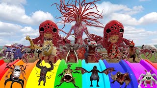 Long Slide Game With All New Zoochosis Mutants  in Garrys Mod  3 [upl. by Changaris892]