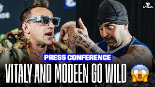 Vitaly and MoDeen SHUT DOWN Misfits press conference 😳🧨 [upl. by Lubow]