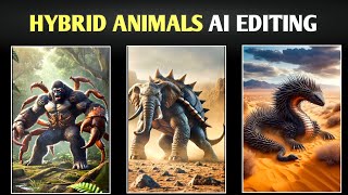 Ai Hybrid Animal Video Kaise Banaye  Hybrid Animal Reels Video Editing  Hybrid Animal Video Edit [upl. by Anum709]