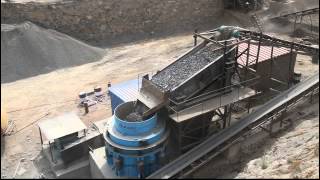 H Series Hydraulic MultiCylinder Cone Crusher（Trituradora de cono serie H） [upl. by Aicala]