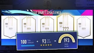 THIS DRAFT IS INSANE 193 DRAFT CHALLENGE  FIFA 19 Ultimate Team [upl. by Holli]