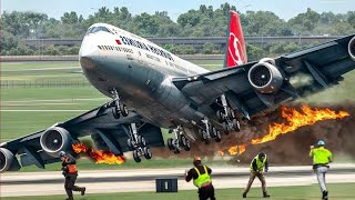 Tragic Terrifying Catastrophic Plane Crashes Filmed Seconds Before Disaster  Best Of The Week [upl. by Olwena290]