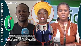 REPORT ELECTION LA COMMUNAUTE INTERNATIONALE ACCULE MACKYABDOU MBOW CONTREDIT SON LEADER [upl. by Dorothea]