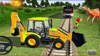 JCB 3DX BACKHOE LOADER BUS SIMULATOR INDONESIA DRIVING LIVE STREAM [upl. by Rednas883]