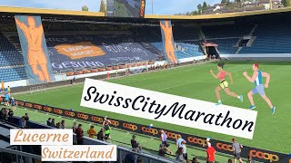 Swiss City Marathon 2023 Lucerne Switzerland [upl. by Ellicul]