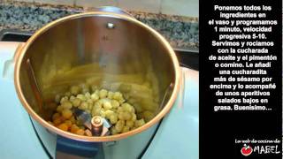 Hummus en thermomix  La web de cocina de Mabel [upl. by Kamerman992]