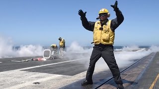 VIOLENT Super Hornets Carrier Catapult Takeoffs – Flight Deck Ops USS Theodore Roosevelt [upl. by Dorman]