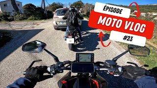 MOTOVLOG 23 BALADE EN ZONTES AVEC UNE MOTRON 🚀 [upl. by Maressa736]