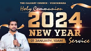 New Year Service  The Calvary Church Vijayawada  01 JAN 2024  nmichaelpaul tccv newyear [upl. by Akcemat]