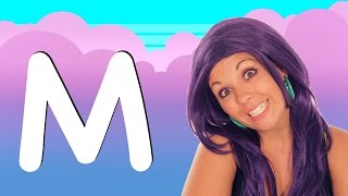 Learn ABCs  Learn Letter M  Alphabet Video on Tea Time with Tayla [upl. by Lobel]