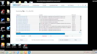 Emsisoft Emergency Kit Malware Removal Test [upl. by Ynaiffit992]