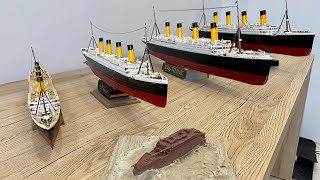 Titanic model collection [upl. by Alit]