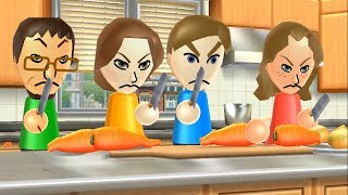 Wii Party Minigames  Player Vs Kathrin Vs Daisuke Vs Elisa [upl. by Higley126]