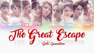 Girls’ Generation 少女時代 – THE GREAT ESCAPE Lyrics [upl. by Solram312]