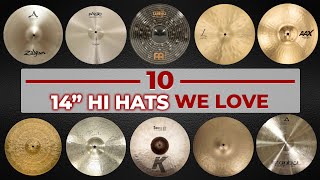 10 14quot Hi Hats Compared  Which Are Best For You [upl. by Inalaehak]