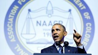 President Obama Addresses the NAACPs 106th National Convention [upl. by Ranip]