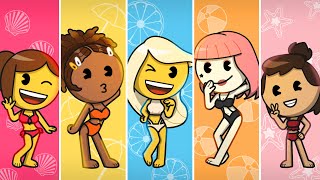 Summer is HERE ☀️  emojitown Compilation [upl. by Kippie]