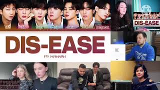 BTS  “Disease” Reaction Mashup [upl. by Einafats531]