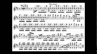 Tsjaikovski PI mvt1end2 violin concerto [upl. by Atteirneh]