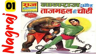 Nagraj aur tajmahal ki chori part 1 nagraj comics in hindi raj comics ComicsPitara [upl. by Kassel792]