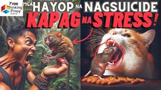 TARSIER NAGPAKAMAAY Animals that can kill themselves [upl. by Lilybelle999]