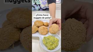 Nuggets de pollo CASEROS  luisaclevesnutricionista recetasfaciles nuggets comida snacks pollo [upl. by Maddalena696]