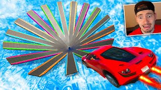 GTA V Online CORRIDA do funil com rampas INFINITO oval [upl. by Valerlan]