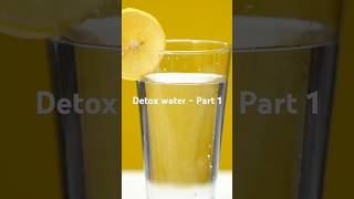 Detox water  Part 1 Morning Routine shorts youtubeshorts detoxwater facts nutritiontips [upl. by Bradley]