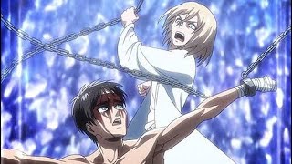 Historia Refuses To Eat Eren  Attack On Titan English Sub [upl. by Erine]