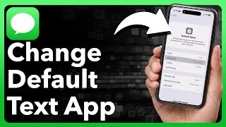 How To Change Default Messaging App On iPhone [upl. by Margaret333]