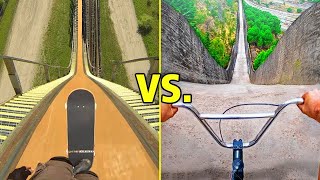 Skateboarding vs BMX Wins amp Fails [upl. by Inol]