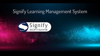 Signify LMS demo video [upl. by Ainekahs426]