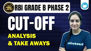 RBI Grade B 2024 Phase 2 CutOff Analysis Trends and Important Takeaways  Lakshmi Maam [upl. by Zippora]