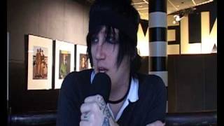 Fury TV  Interview with Shawn of Alesana [upl. by Kcirded]