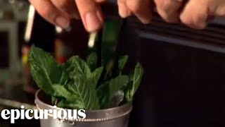 How to Make a Mint Julep Cocktail [upl. by Georgina]