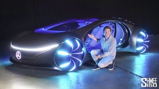 FIRST DRIVE in the Mercedes of the FUTURE Vision AVTR [upl. by Fafa904]