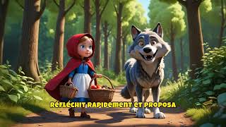 Le Petit Chaperon Rouge et le Loup  Une Aventure de Mystère et de Courage  Histoires pour enfants [upl. by Suirtimed]