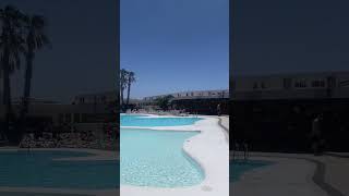 Fiscus Apartments Costa Teguise Lanzarote By the Pool Daytime Blue Skies Summer Holidays 2024 [upl. by Einnel273]