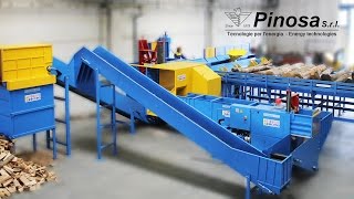 PINOSANET EPC 800 FIREWOOD PLANT [upl. by Hymie354]