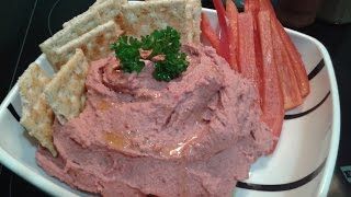 Humus de Remolacha con o sin Thermomix [upl. by Aihsoem]