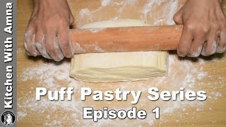 Cheapest Puff Pastry Dough Without Butter  Puff Pastry Episode 1  Kitchen With Amna [upl. by Orsini]