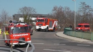 Wieslocher Einsatzkräfte auf Anfahrt zur Großübung [upl. by Aldon]