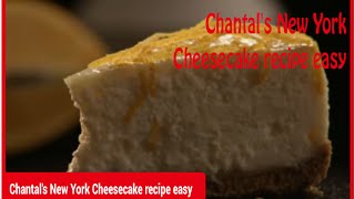 Chantals New York Cheesecake recipe easy [upl. by Anemaj]