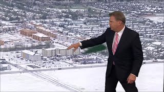 A look at large accumulating hail that battered the Denver metro overnight [upl. by Arvad]