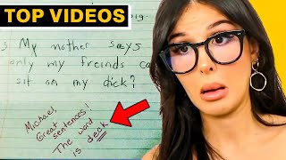 Funniest Kid Test Answers  SSSniperWolf [upl. by Akehs172]