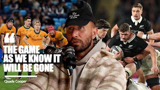 Quade Cooper On The Future of The Wallabies amp International Rugby [upl. by Yenaled]