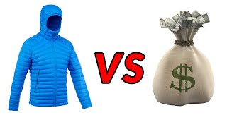 BEST AFFORDABLE DOWN JACKET  Decathlon Trek 100 Down Jacket Review [upl. by Dulsea157]