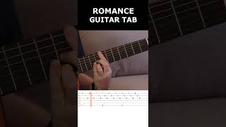 Romance Romanza  Guitar Lesson with TAB  Classical Guitar guitar guitartabs [upl. by Ococ]